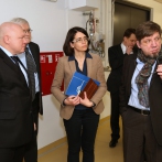 Na zdjęciu grupa osób w tym minister Streżyńska i minister Kołodziejski.